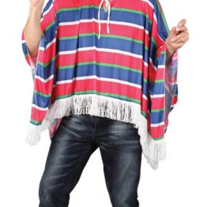 Adult Mexican Themed Poncho