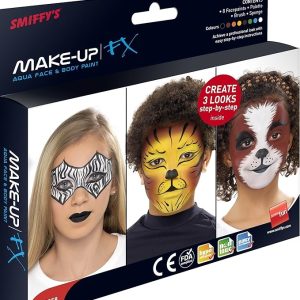 Animal Theme Face Painting Kit