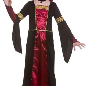 Childrens Gothic Vampiress Costume 11-13