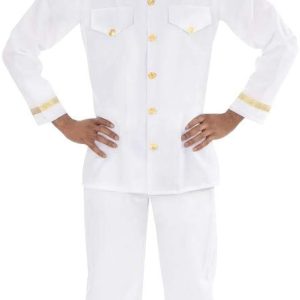 Mens White Navy Officer Costume