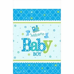Baby Boy Design Paper Table Cover